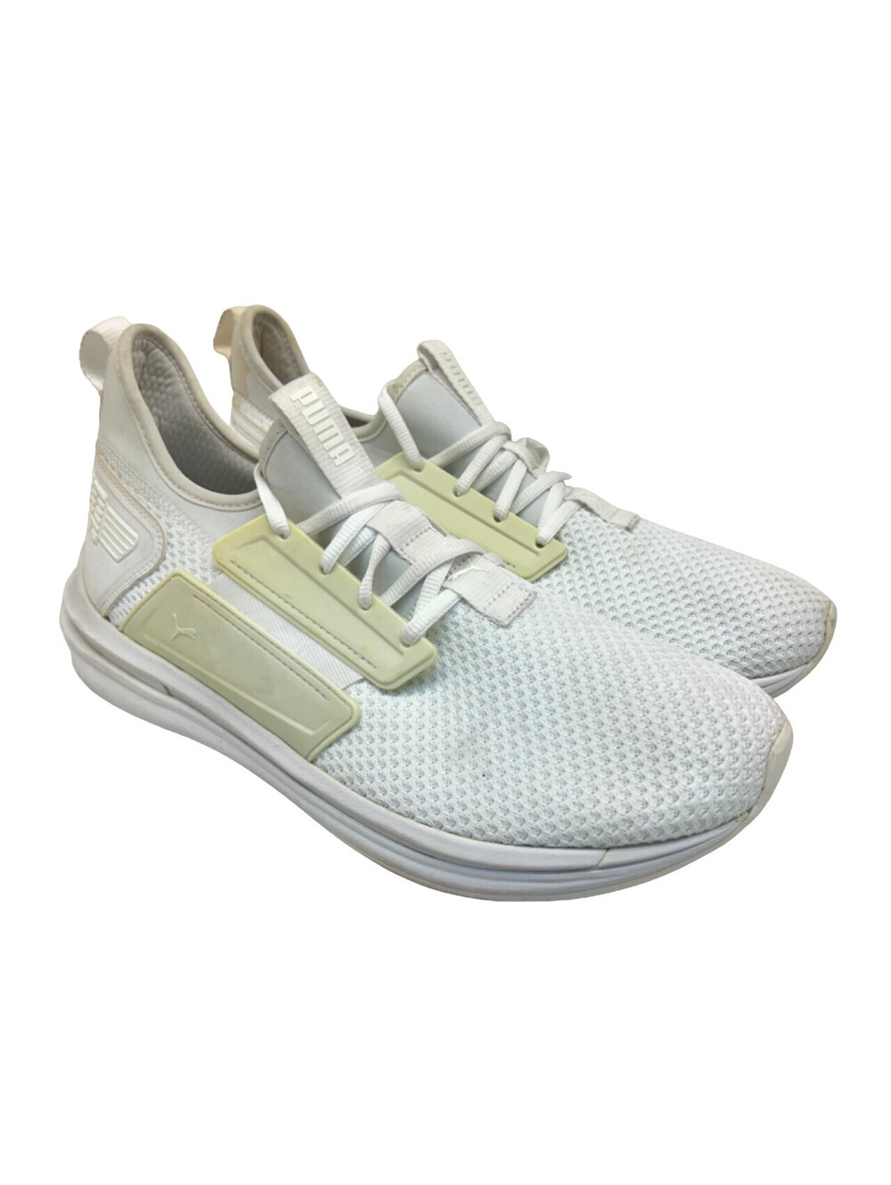 Puma Men's Ignite Athletic Casual Sneakers Shoes White Size 12M